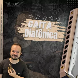Imagem do curso Gaita Diatônica sem Segredo