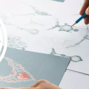 Imagem de capa para o Curso online Curso de Design de Joias - Nível Básico