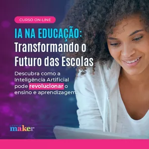 Imagem de capa para o Curso online IA NA EDUCAÇÃO