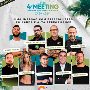 Imagem de capa para o Evento presencial IV MEETING NORDESTINO DE EDUCAÇÃO FÍSICA , NUTRIÇÃO E MEDICINA