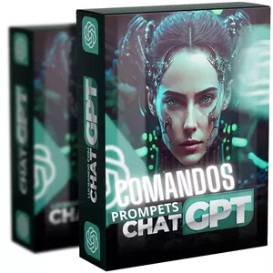 Imagem de capa para o Ebook Os Melhores Comandos PROMPETS para dominar o CHATGPT