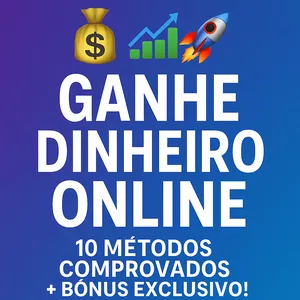 Imagem de capa para o Ebook Ganhe Dinheiro Online: 10 Métodos Garantido!