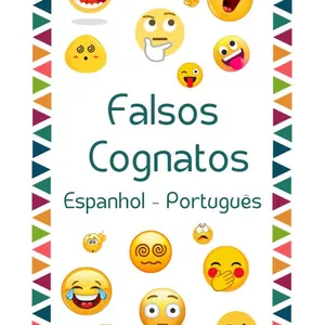 Imagen de portada para Curso online Falsos Cognatos Espanhol - Português