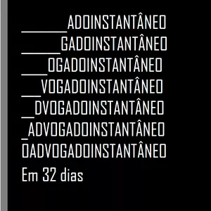 Imagem de capa para o Curso online O Advogado Instantâneo em 32 dias.