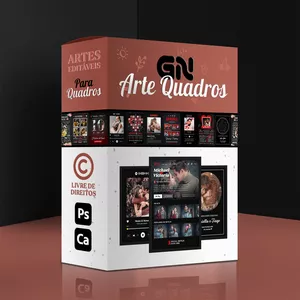 Imagem de capa para o Curso online Arte Quadros Basic (Brasil)