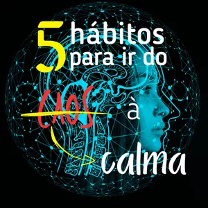 Imagem de capa para o Ebook 5 hábitos para ir do caos à calma
