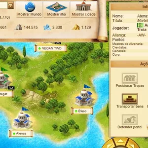 Imagem de capa para o Ebook Suporte Jogo Ikariam 