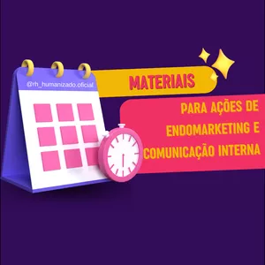 Imagem de capa para o Curso online KIT de Materiais para Planejamento Anual das ações de endomarketing e comunicação interna 