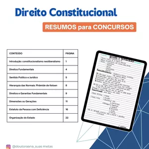 Imagem de capa para o Ebook Direito Constitucional