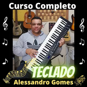 Imagem do curso CURSO COMPLETO DE TECLADO