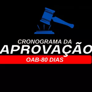 Imagem de capa para o Curso online CRONOGRAMA DA APROVAÇÃO OAB - 80 DIAS