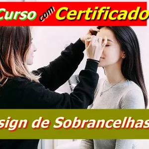 Imagem do curso CURSO DE DESIGN DE SOBRANCELHAS-  COM CERTIFICADO