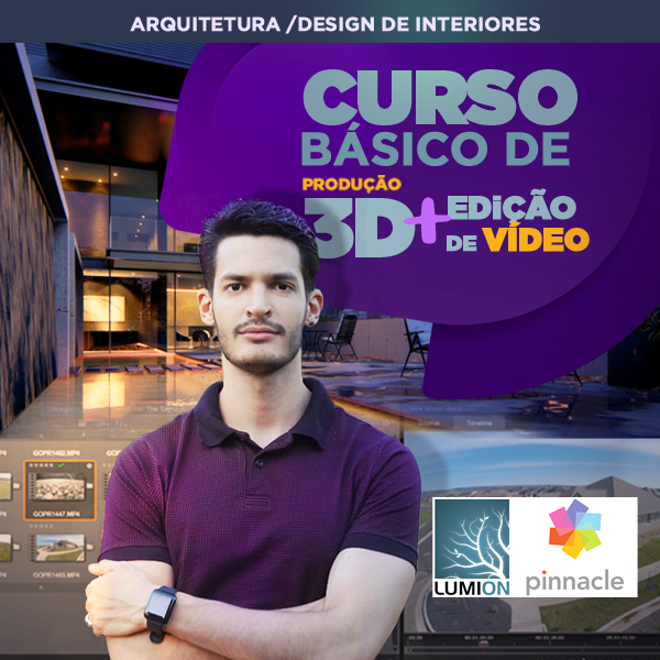 Imagem do curso Curso básico de produção e edição de vídeo de arquitetura