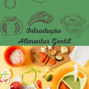 Imagem de capa para o Ebook Introdução Alimentar Gentil