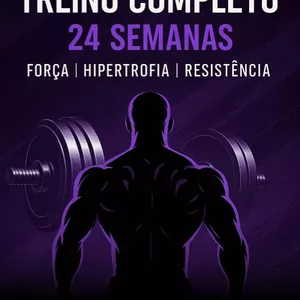 Imagem de capa para o Curso online PROGRAMA DE TREINO COMPLETO: 24 SEMANAS