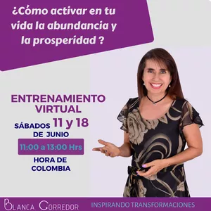 Imagen de portada para Evento online ¿Cómo activar en mi vida la Abundancia y la Prosperidad ? 