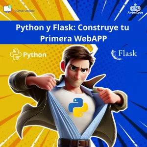 Imagen de portada para Curso online Python y Flask: Construye tu Primera WebAPP