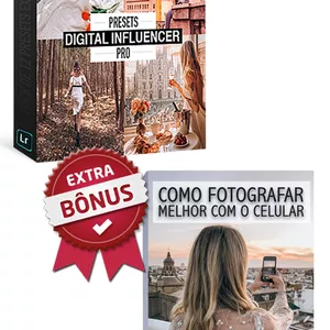 Imagem de capa para o Curso online Presets Digital Influencer PRO