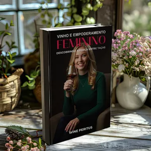 Imagem de capa para o Ebook Vinho e Empoderamento Feminino, Descobrindo a Força entre Taças
