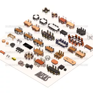 Imagen de portada para Curso online FAMILIAS REVIT PREMIUM DE MESAS