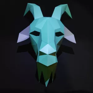 Imagen de portada para Curso online Plantilla de máscara de chivo o cabra