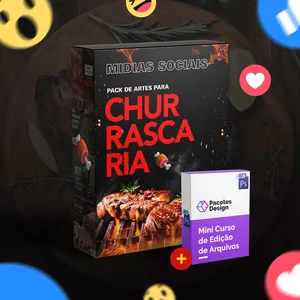 Imagem do curso Pacotes de artes • Churrascaria