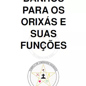 Imagem de capa para o Ebook Ervas de Banho - Orixás