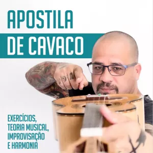 Imagem de capa para o Ebook Apostila de Cavaco com Prof. Juninho Abrao
