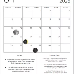 Imagem de capa para o Curso online Calendário Lunar 2025: Conecte-se com as Fases da Lua