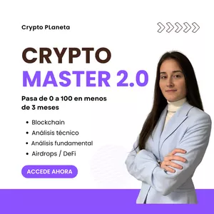 Imagen de portada para Curso online Crypto Master 2.0