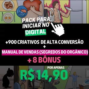Imagem de capa para o Ebook +900 CRIATIVOS WikiHow + 8 BÔNUS