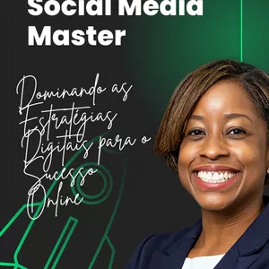 Imagem de capa para o Ebook social media master