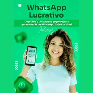 Imagem de capa para o Ebook WhatsApp Lucrativo
