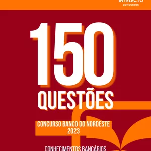 Imagem de capa para o Ebook 150 Questões BNB