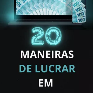 Imagem de capa para o Ebook Vinte Maneiras de Lucrar em casa