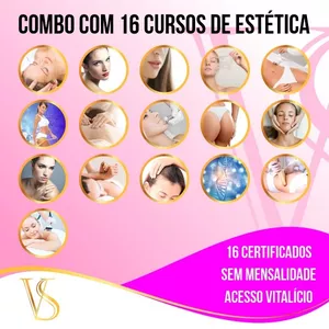 Imagem do curso Combo com 16 Cursos de Estética 