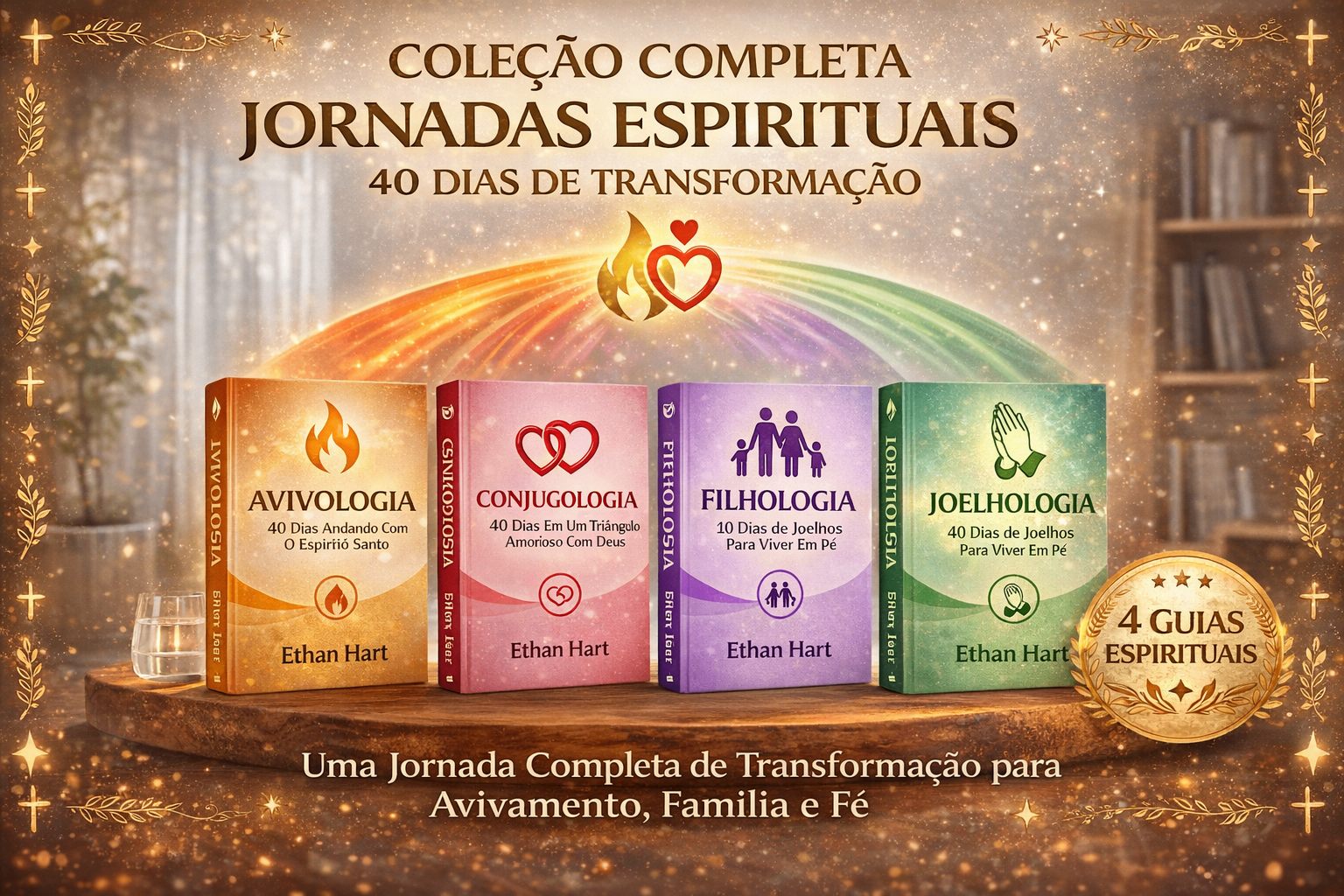 Coleção Jornadas Espirituais — 4 Guias de Transformação de 40 Dias Cada — imagem 6