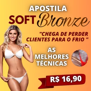 Imagem de capa para o Ebook APOSTILA BRONZEAMENTO SOFT BRONZE COMPLETA 