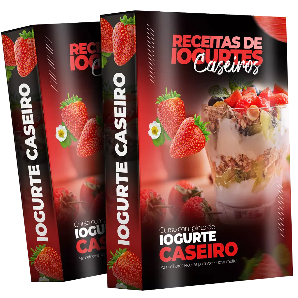 Imagem de Curso - Iogurtes Caseiros criado por Leandro Felix - Marketing Digital na hotmart