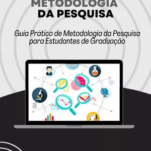 Imagem de capa para o Ebook Descomplicando a Metodologia da Pesquisa – Guia Prático para Trabalhos Acadêmicos