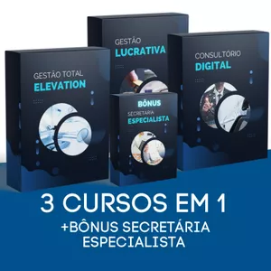 3 Cursos em 1 - Combo de Férias