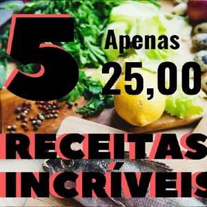 Imagem de capa para o Ebook APRENDA CINCO PRATOS DIFERENTES DE PEIXE