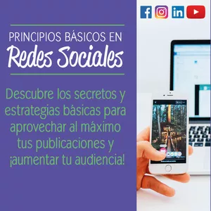Imagen de portada para Curso online Principios Básicos en Redes Sociales