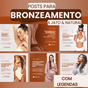 Imagem de capa para o Curso online Pack Bronzeamento A jato e Natural