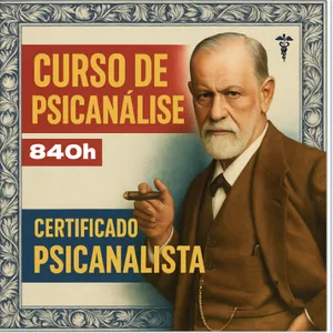 Imagem de 🚨 ULTIMA Bolsa Estudos🚨   Nova Plataforma / Curso de Psicanálise: Turma 2025 / Acesso Vitalício / +12 Certificações .Prof / +300 vídeo Aulas/ +12 Especializações / Lives / Crachá / Registro Profissional / + Atualizações Futuras / Livros Amazon Kindle criado por Cursos De na hotmart