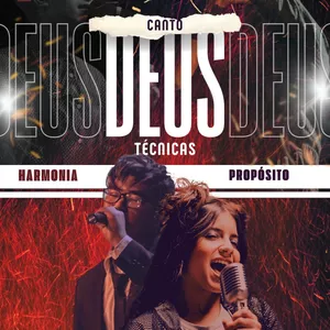 Imagem de capa para o Curso online "Voz e Adoração: Curso Completo de Canto Cristão"