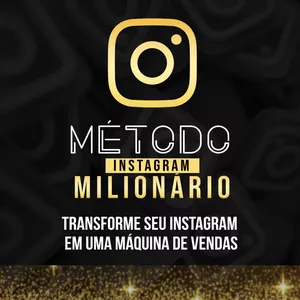 Imagem de capa para o Ebook Método Instagram Milionário 