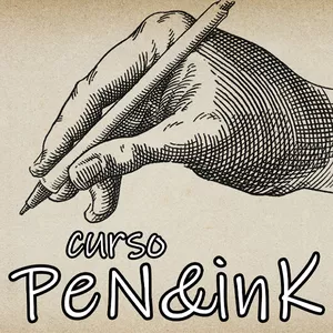 Imagem de capa para o Curso online Curso 'Pen &amp; Ink' - Hachura