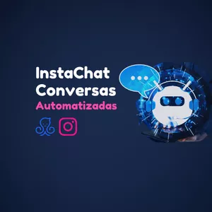 Imagem de capa para o Curso online InstaChat conversas automatizadas