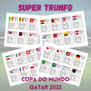 Imagem de capa para o Curso online Super Trunfo Copa do Mundo 2022